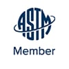 American Society for Testing and Materials member badge